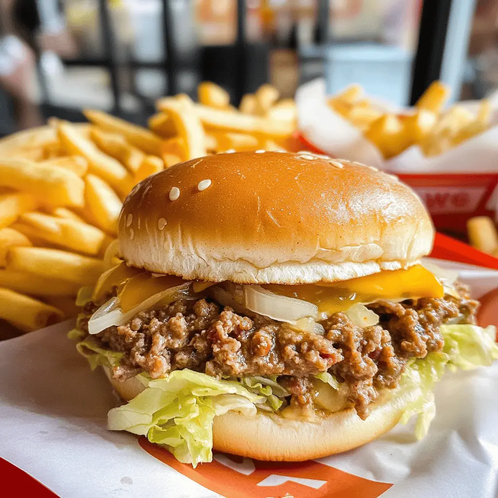 Get ready for a fun twist on a classic favorite! These Big Mac Sloppy Joes combine all the iconic flavors of the beloved burger into a messy, delicious meal. Made with ground beef, special sauce, and cheese, they're perfect for a quick weeknight dinner or a casual gathering. Save this recipe for your next cookout or family night!