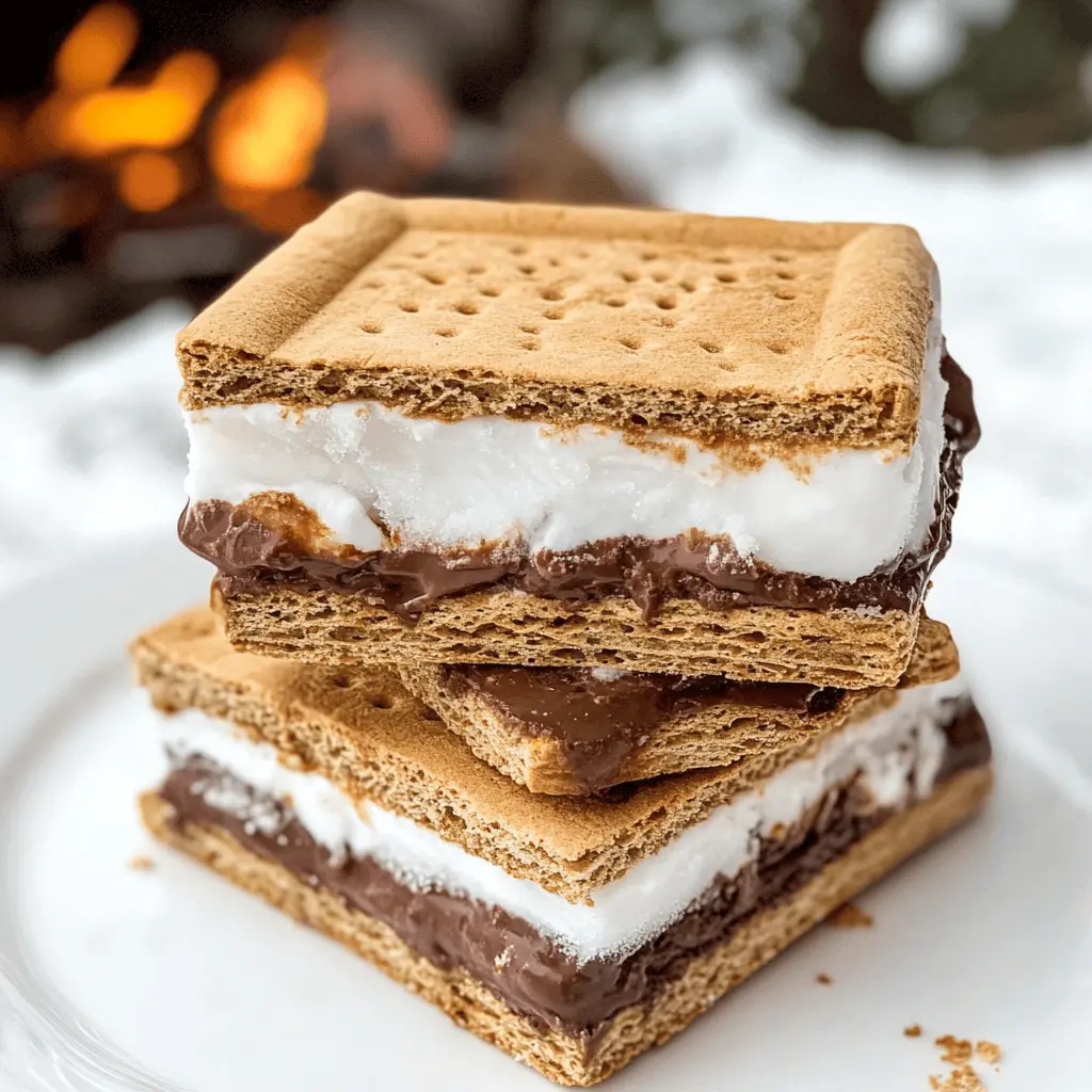 Beat the heat with these delicious frozen s'mores! Made with buttery graham crackers, rich chocolate, and fluffy marshmallows, this recipe is perfect for a cool summer treat. They're easy to make and will be a hit at your next gathering or family night. Save this recipe for a delightful dessert that's sure to please everyone!