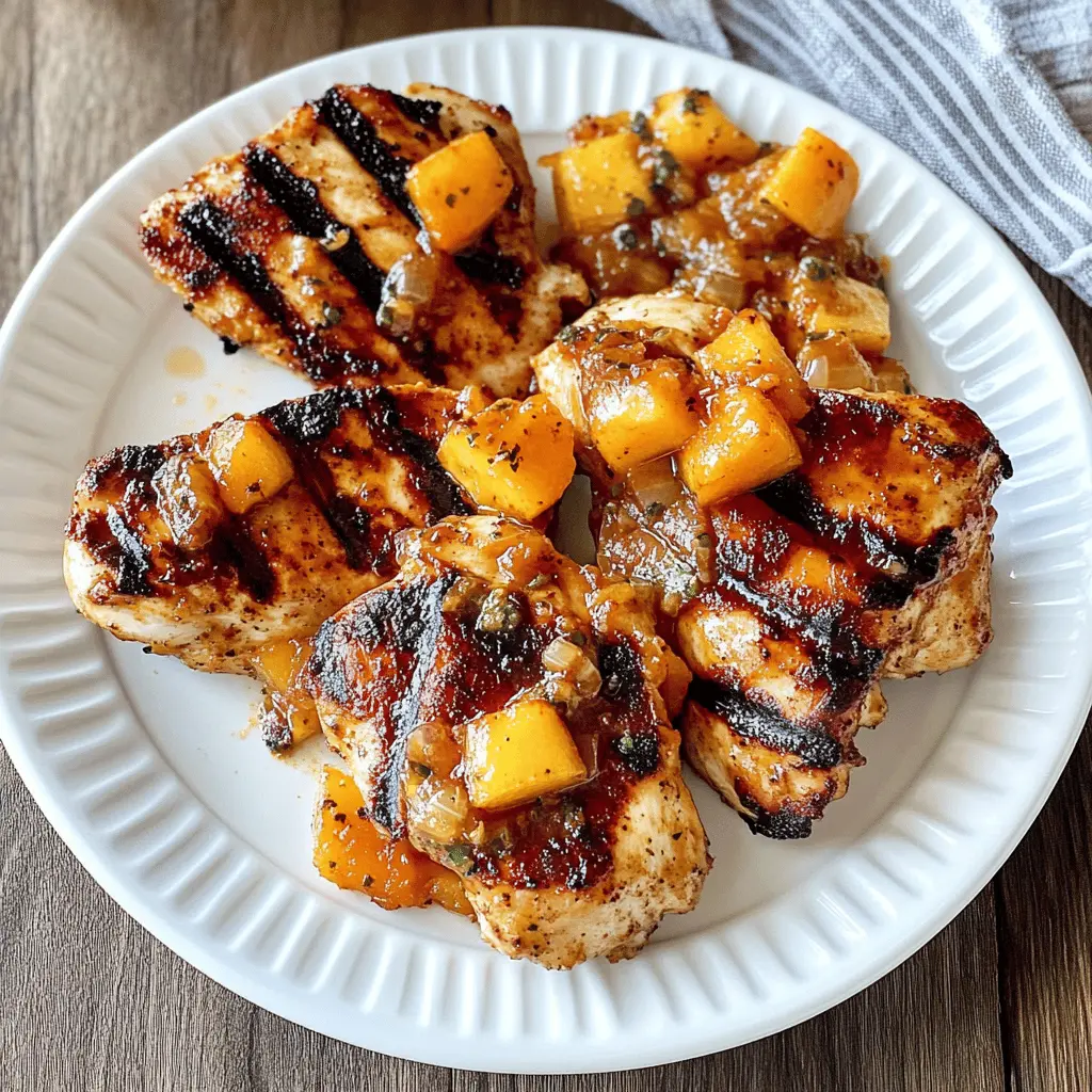 Looking for a delicious summer recipe? This Grilled Chicken with Peach Chipotle Sauce is perfect for your next barbecue! Juicy chicken grilled to perfection, topped with a sweet and smoky peach chipotle sauce that adds a unique twist. It's easy to make and a crowd-pleaser for family gatherings or friendly get-togethers. Save this pin to try it at your next cookout!