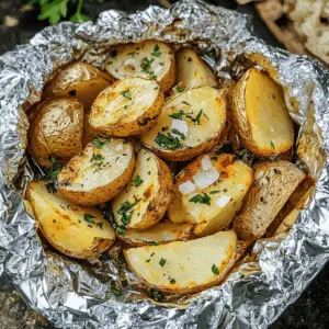 Transform your grilling experience with these easy and flavorful Grilled Potatoes in Foil! Tender potatoes mixed with herbs and spices create a delicious side dish perfect for barbecues or cozy family dinners. Save this recipe for your next cookout and treat your friends and family to a dish that’s bursting with flavor!