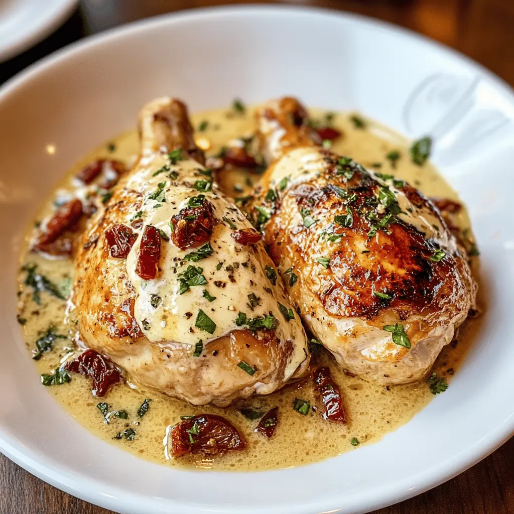 This Marry Me Chicken recipe is a delicious combination of tender chicken in a creamy sun-dried tomato sauce with hints of garlic and herbs. Perfect for impressing someone special or enjoying a cozy dinner at home, this dish is sure to win hearts! Save this recipe for a romantic night or any occasion where you want to impress!