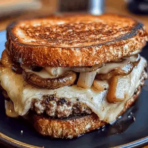 Looking for a comforting meal that’s sure to please? This Mushroom Swiss Patty Melt blends juicy beef patties with melty Swiss cheese, earthy mushrooms, and buttery toasted bread. Perfect for a cozy dinner or a weekend treat! Save this recipe and impress your family or friends with this delightful classic. Enjoy it with a side of fries or a fresh salad!