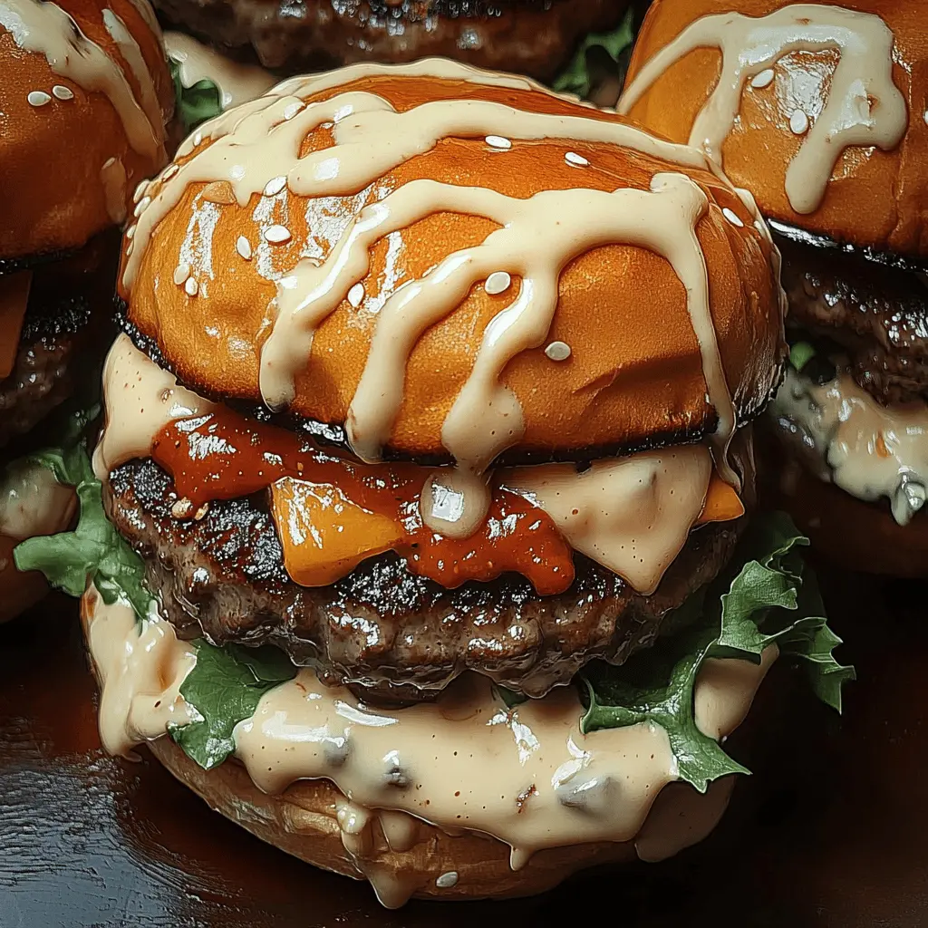 Get ready for a flavor explosion with these Smash Burgers topped with homemade Baconnaise Sauce! This recipe features juicy, crispy burgers paired with a creamy and smoky sauce that takes your classic burger to the next level. Perfect for BBQs, game day, or a fun family dinner. Save this pin for your next grilling adventure!