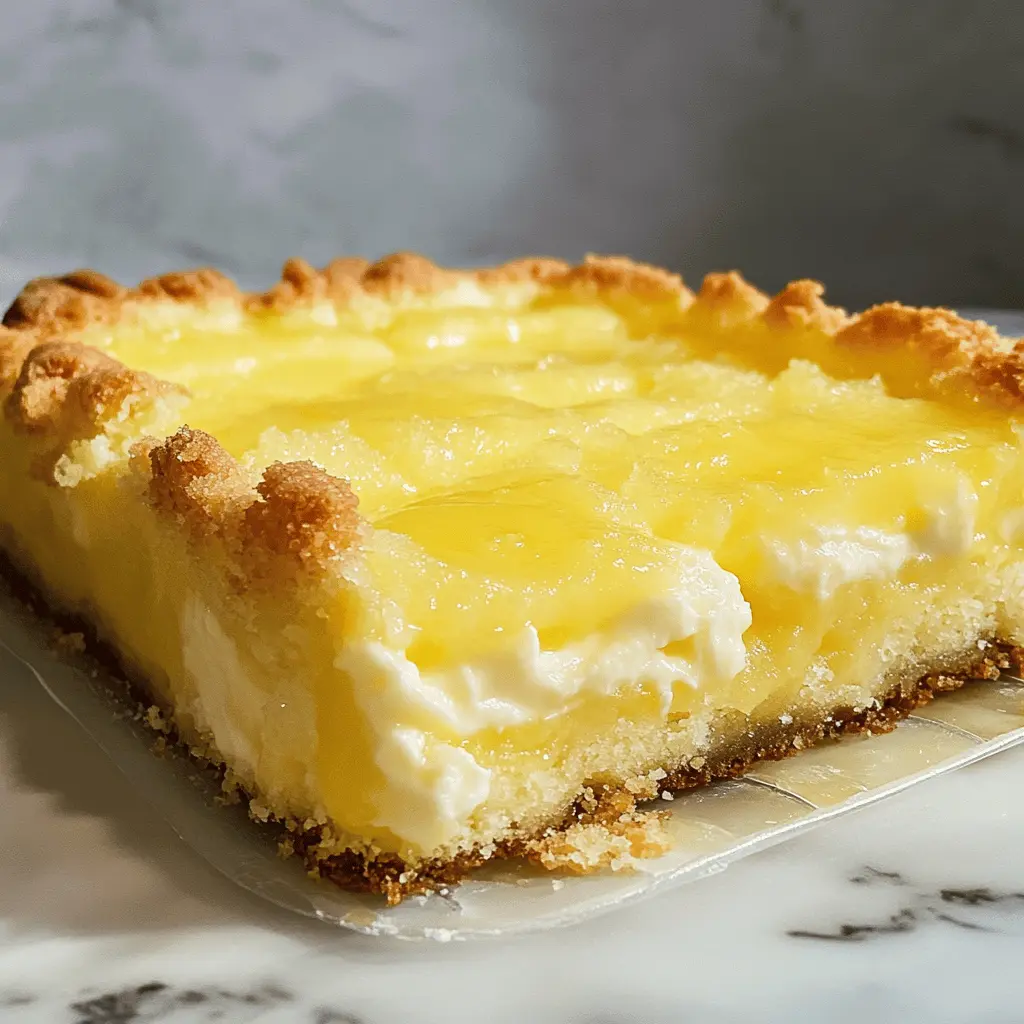 Treat yourself to this easy Tangy Lemon Cream Cheese Dump Cake! With a delightful buttery crust and a creamy lemon filling, it's the perfect dessert for any occasion. Just mix, dump, and bake for a zesty treat that will brighten your day. Save this recipe for your next family gathering or potluck! Enjoy the bright flavors and simple prep!