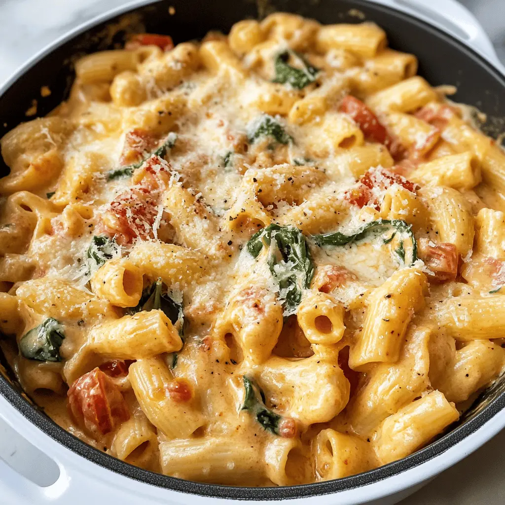 Creamy Basil Tomato Pasta Recipe – Easy & Delicious