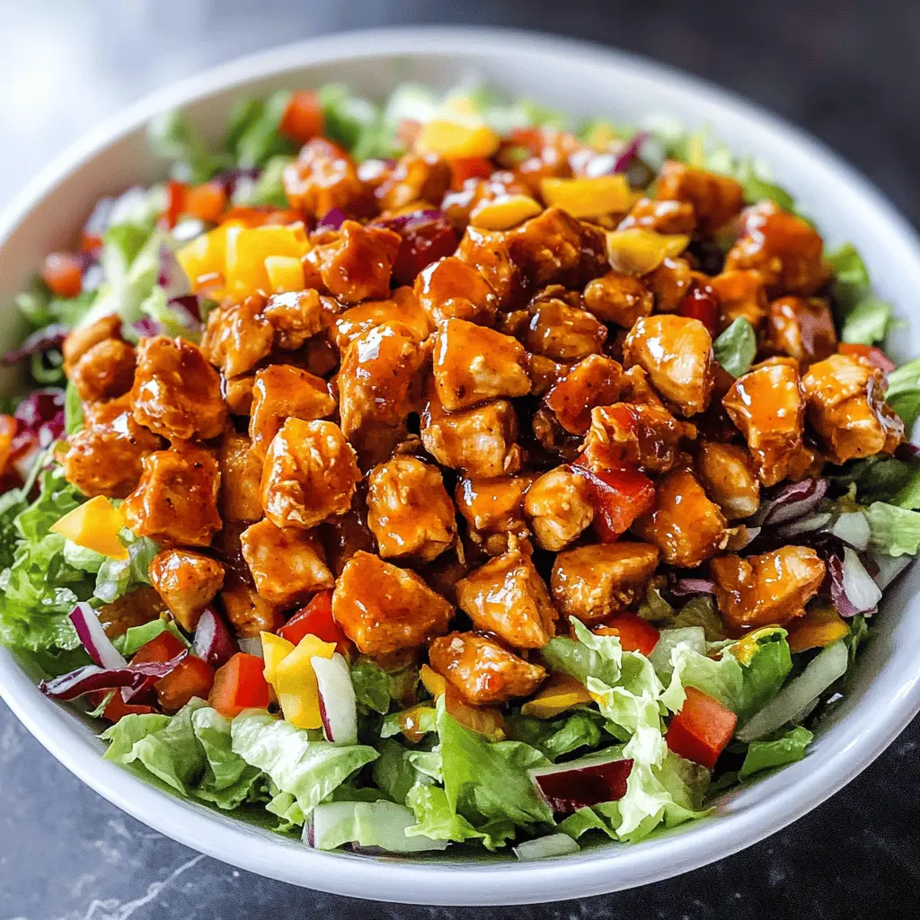Easy Honey Hot Chicken Salad Recipe