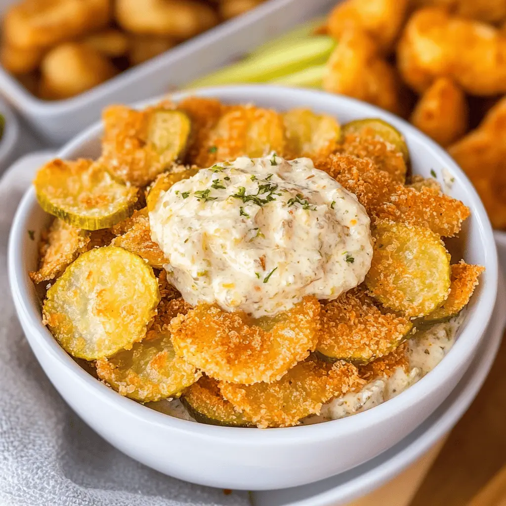 Easy Fried Pickle Dip Recipe