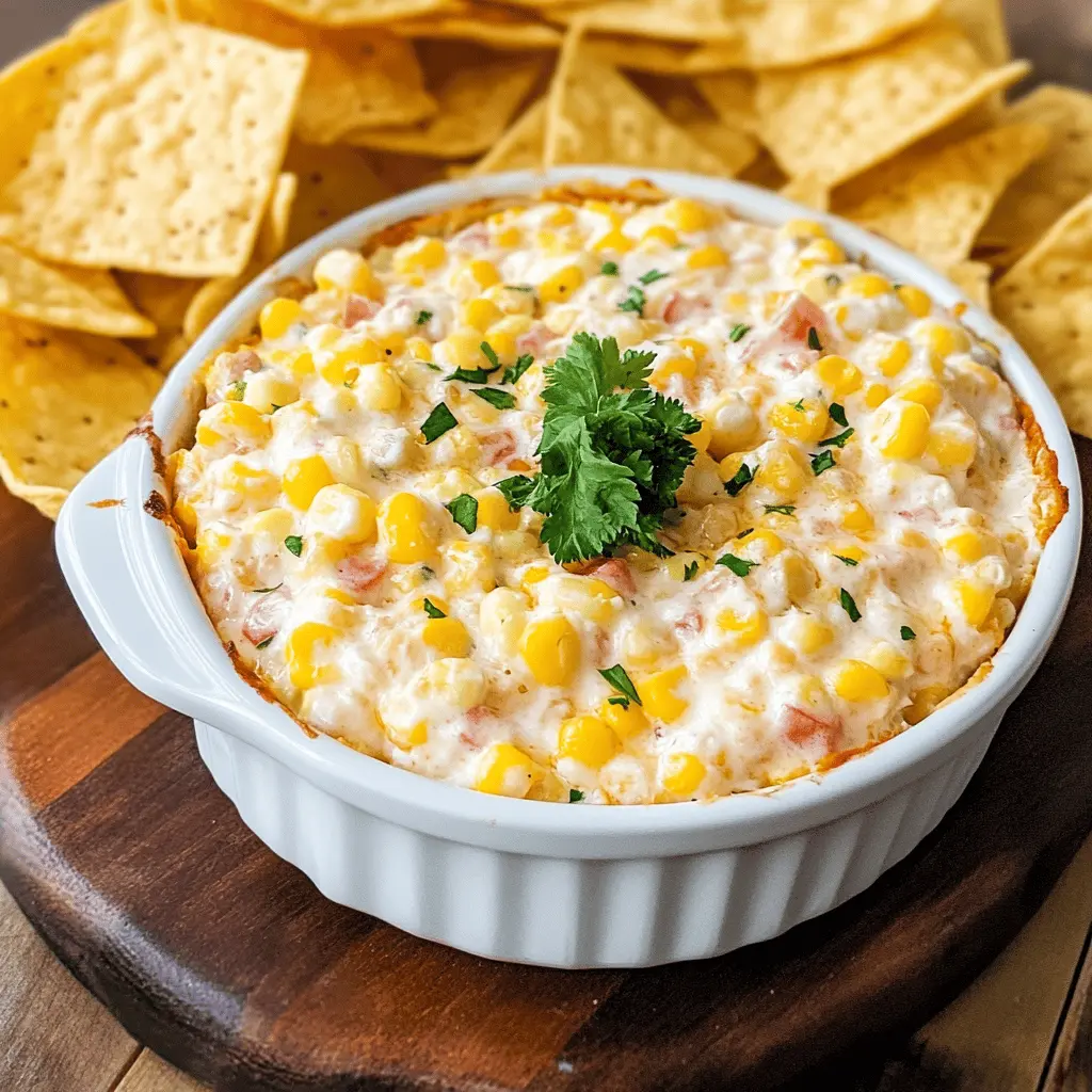 Easy Cream Cheese Corn Dip Recipe