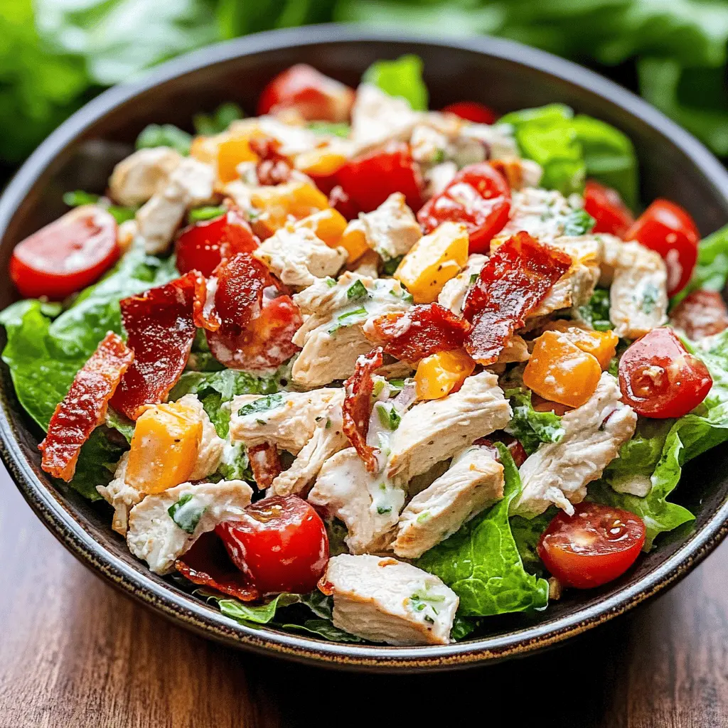 Easy BLT Chicken Salad Recipe for Summer