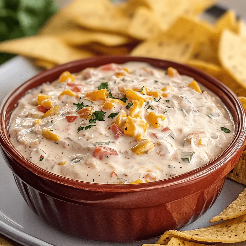 Creamy Rotel Ranch Boat Dip Recipe