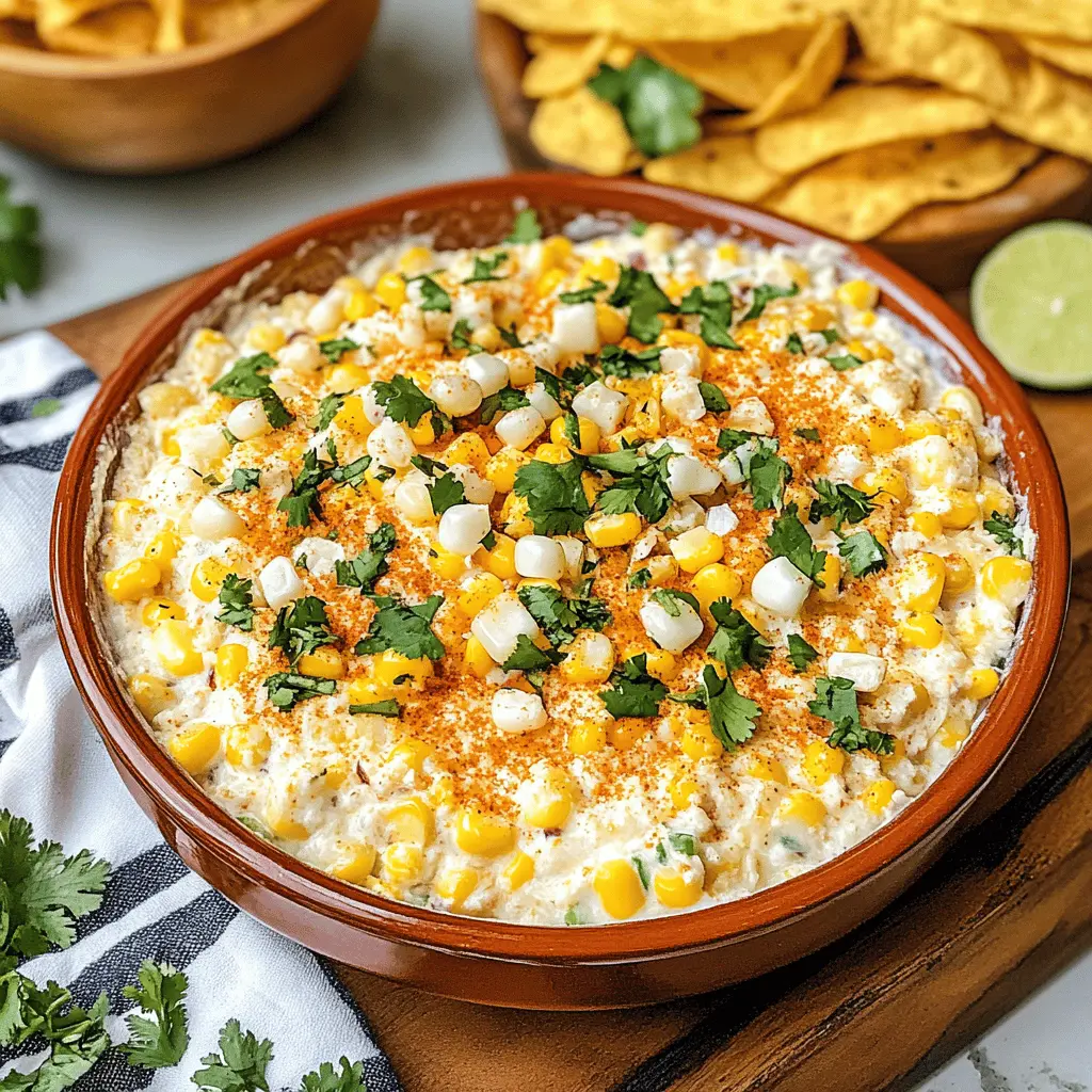 Easy Mexican Street Corn Dip Recipe