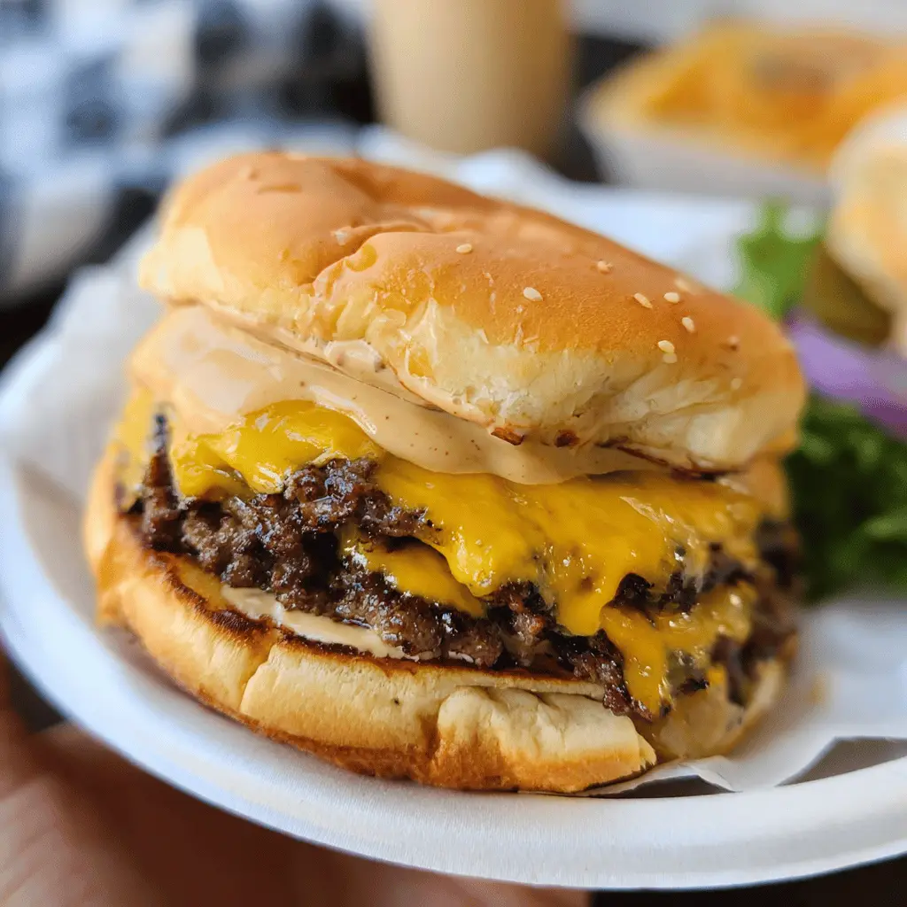 Easy Blackstone Smash Burgers Recipe