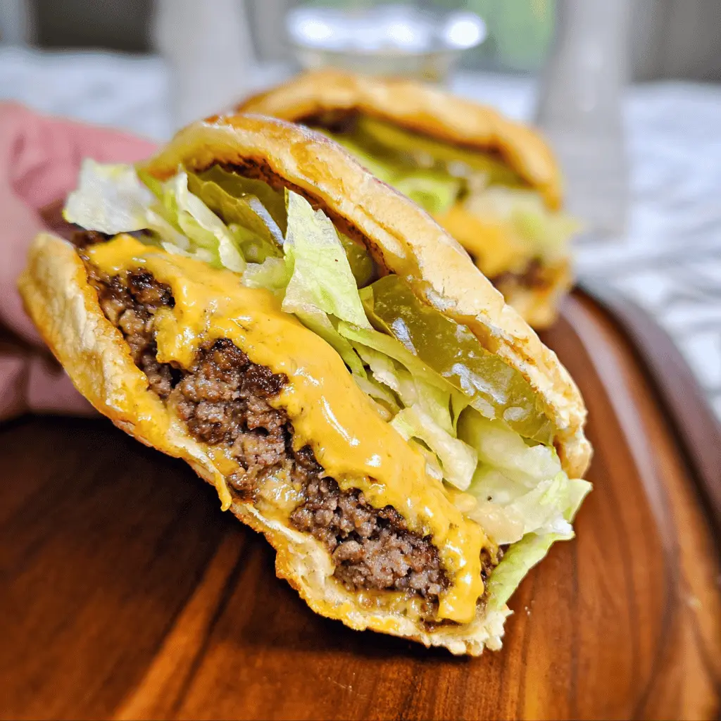 Easy Keto Big Mac Smash Burgers Recipe