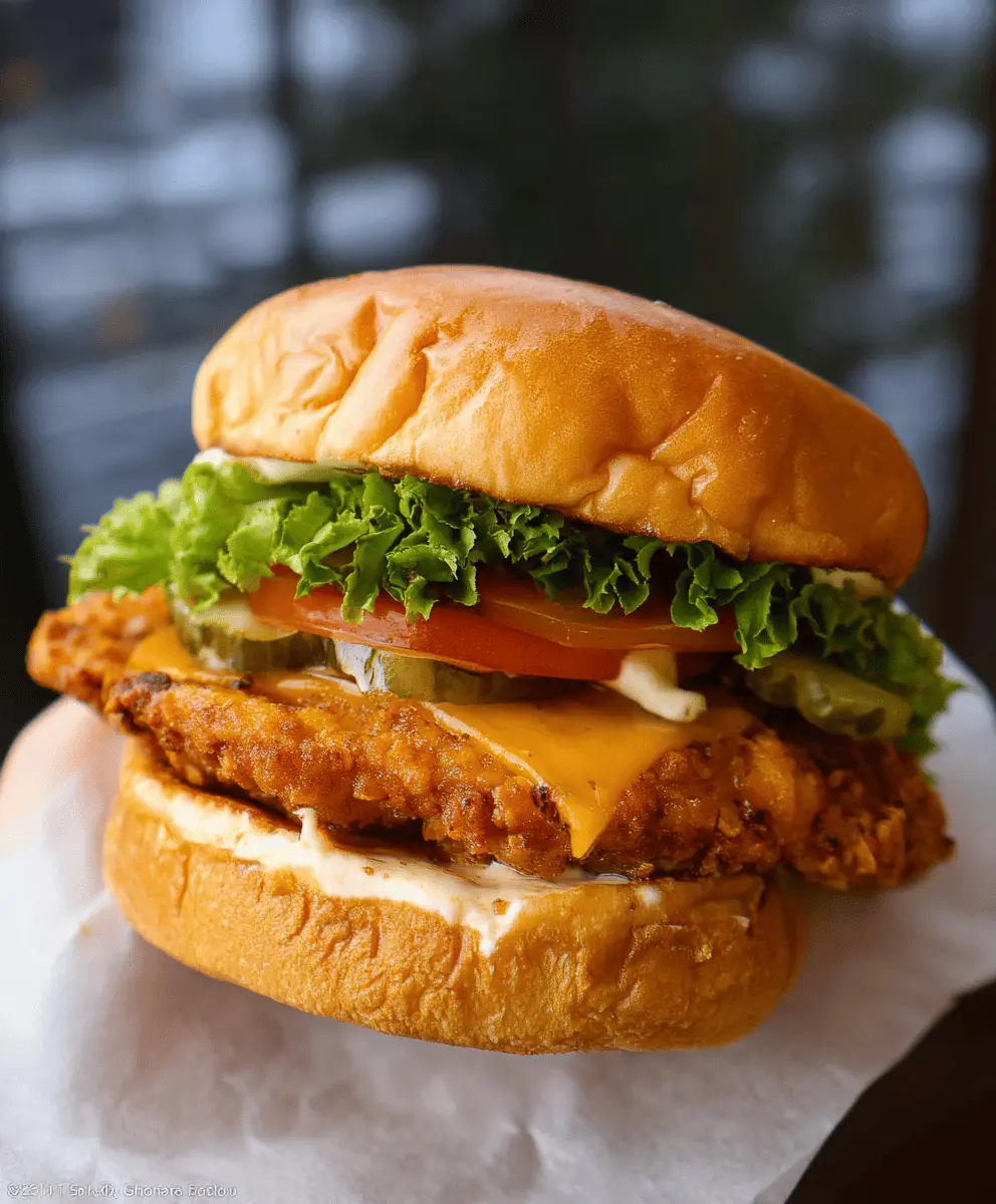 Easy Crispy Chicken Sandwich Recipe