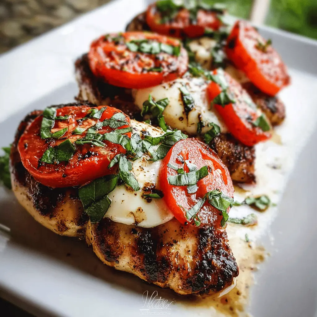 Easy Grilled Chicken Caprese Recipe