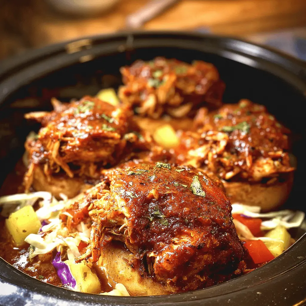 Easy Slow Cooker Hawaiian Chicken Recipe