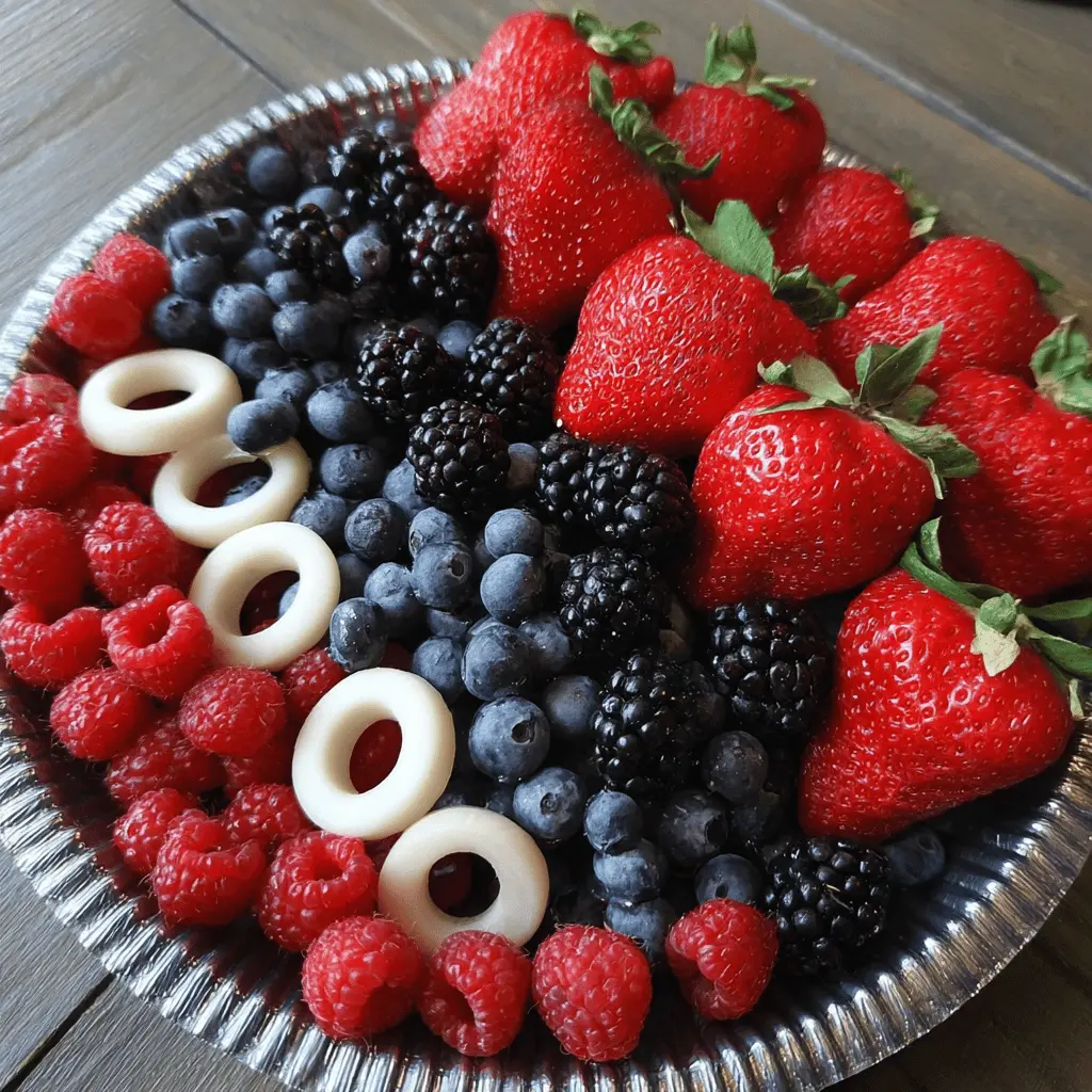 Easy 4th of July Fruit Platter Ideas