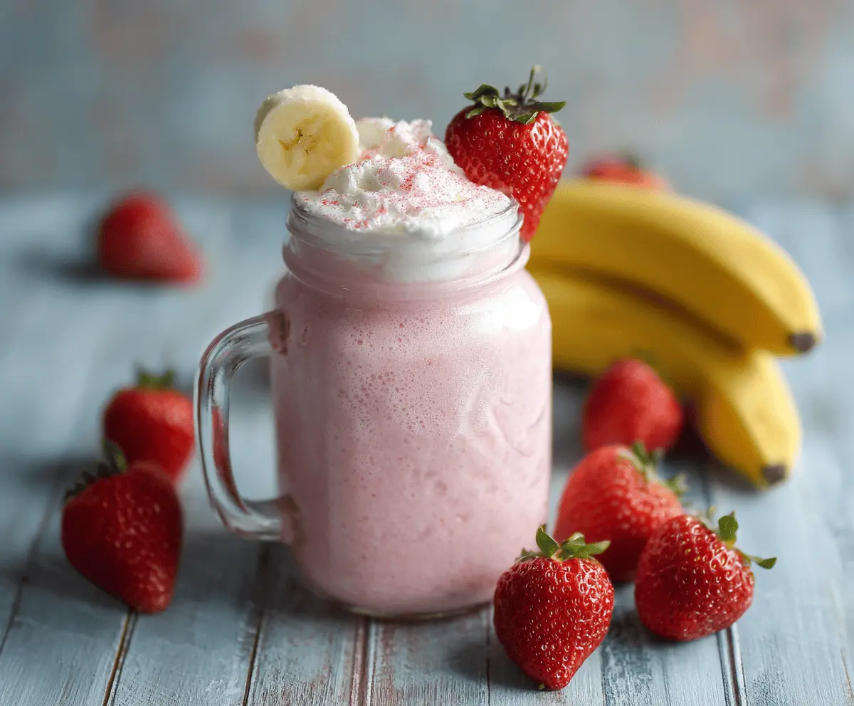 Strawberry Banana Smoothie