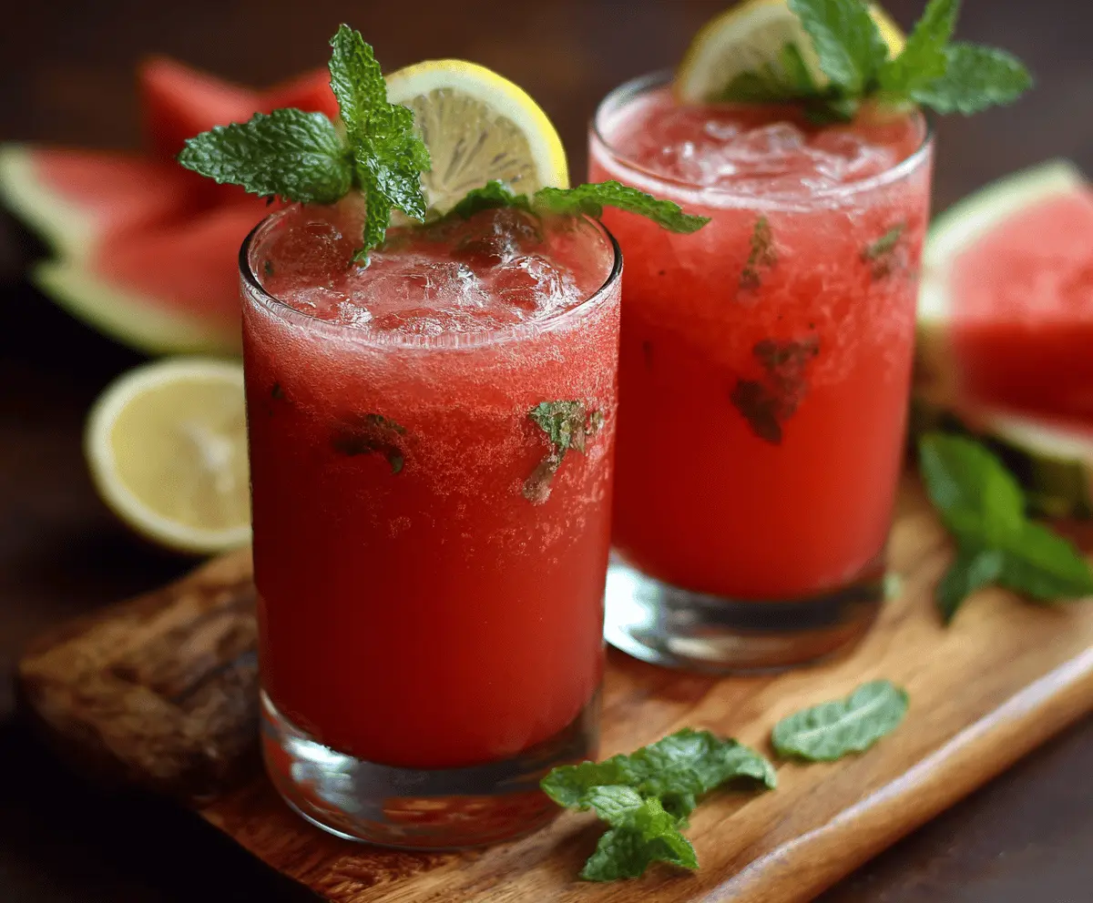 Watermelon Lemonade