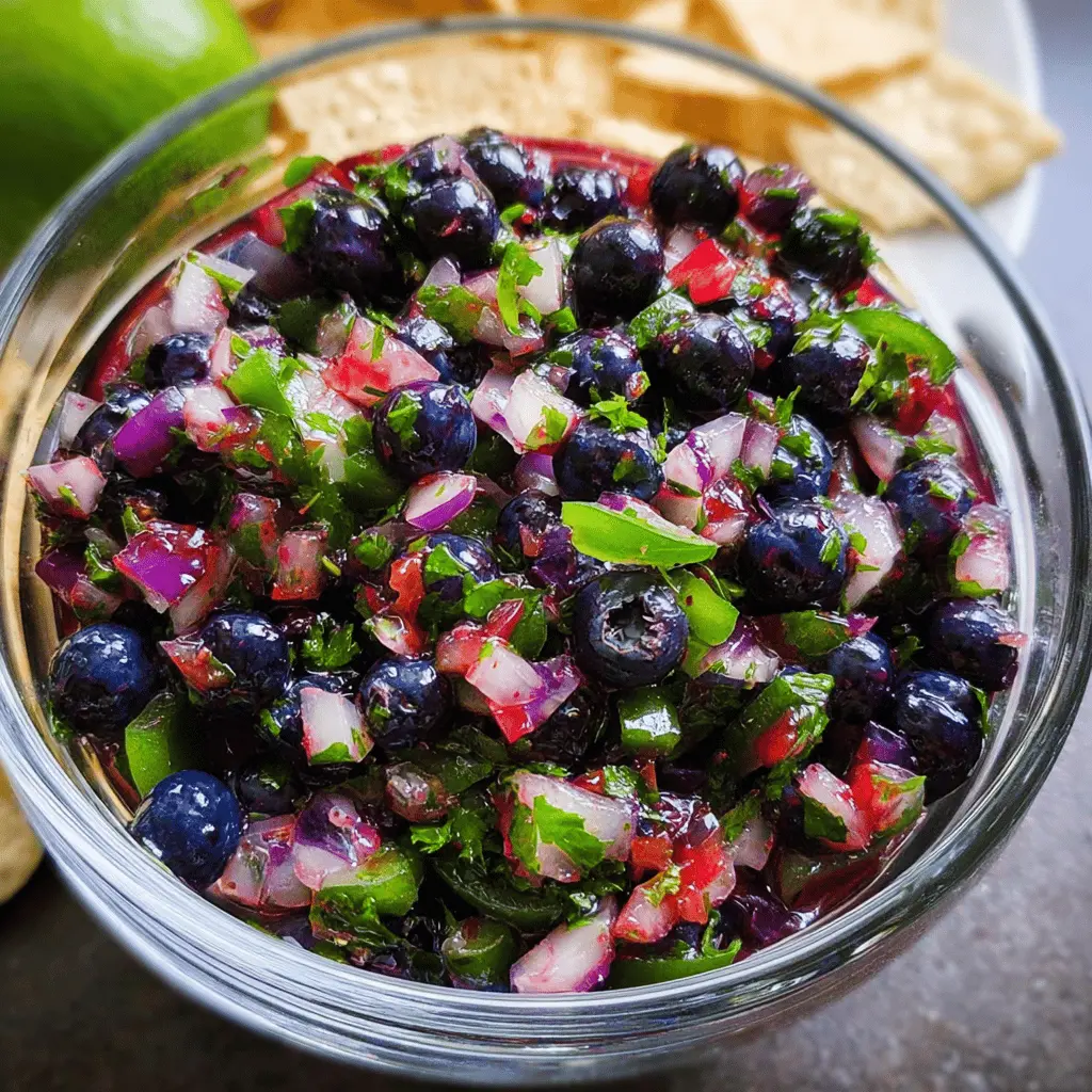Refreshing Blueberry Salsa Recipe for Summer