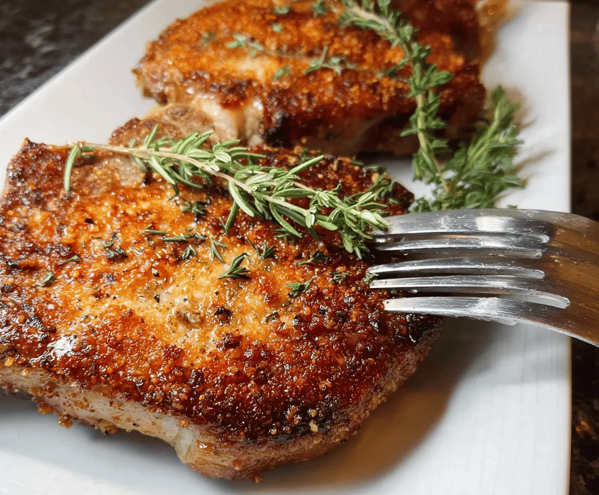 Crispy Air Fryer Pork Chops Recipe - Quick & Easy