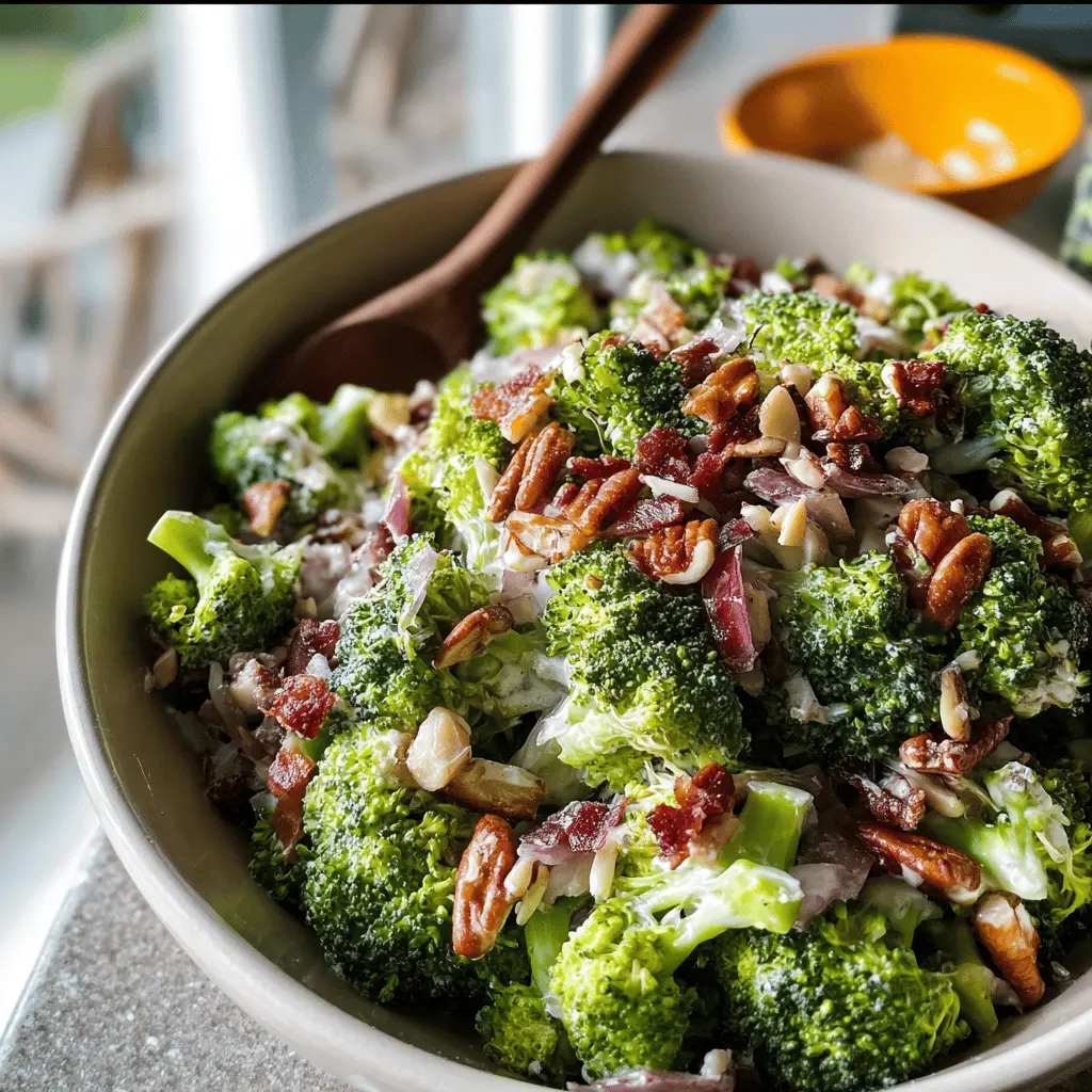 Easy Healthy Broccoli Salad Recipe