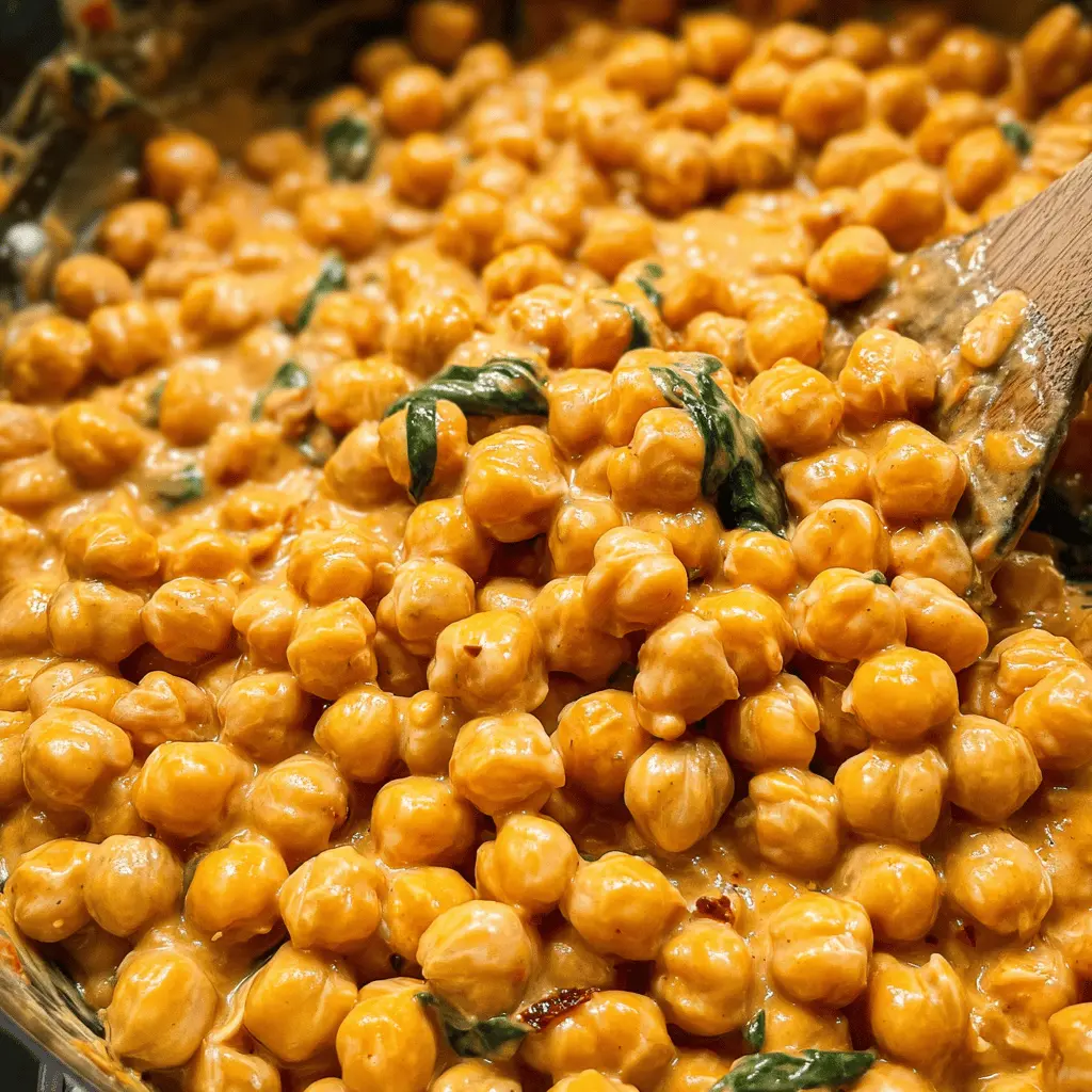 Cheesy Marry Me Chickpeas Recipe
