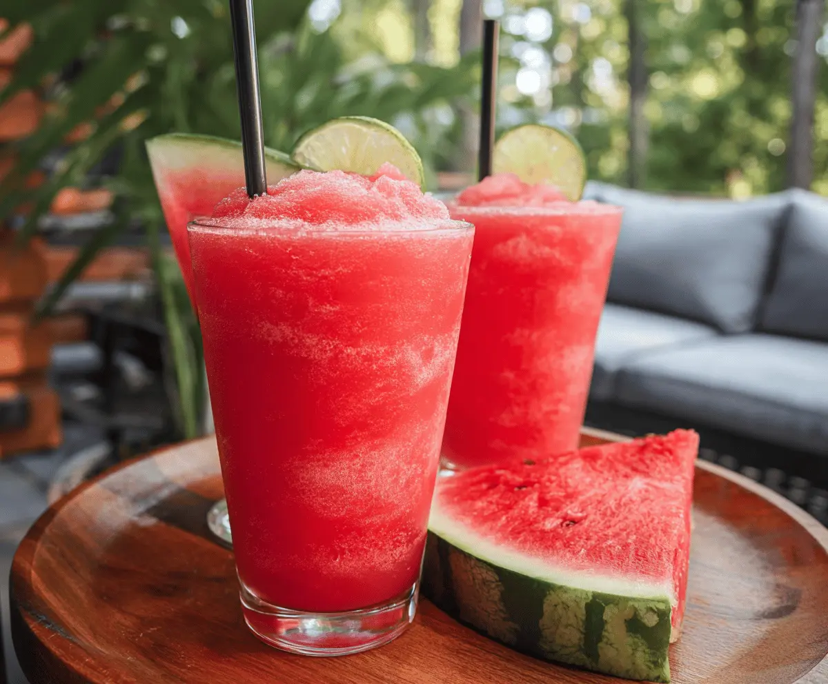 Refreshing Watermelon Slush Recipe