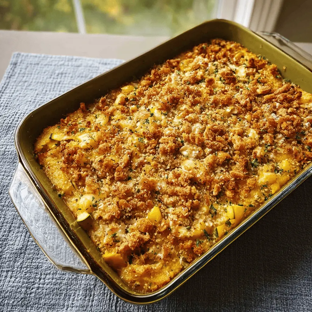 The Best Southern Squash Casserole Recipe