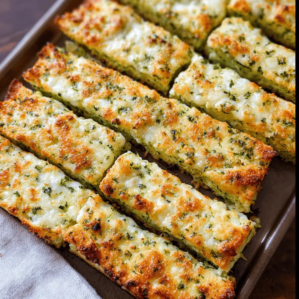 Easy Zucchini Breadsticks Recipe for Beginners