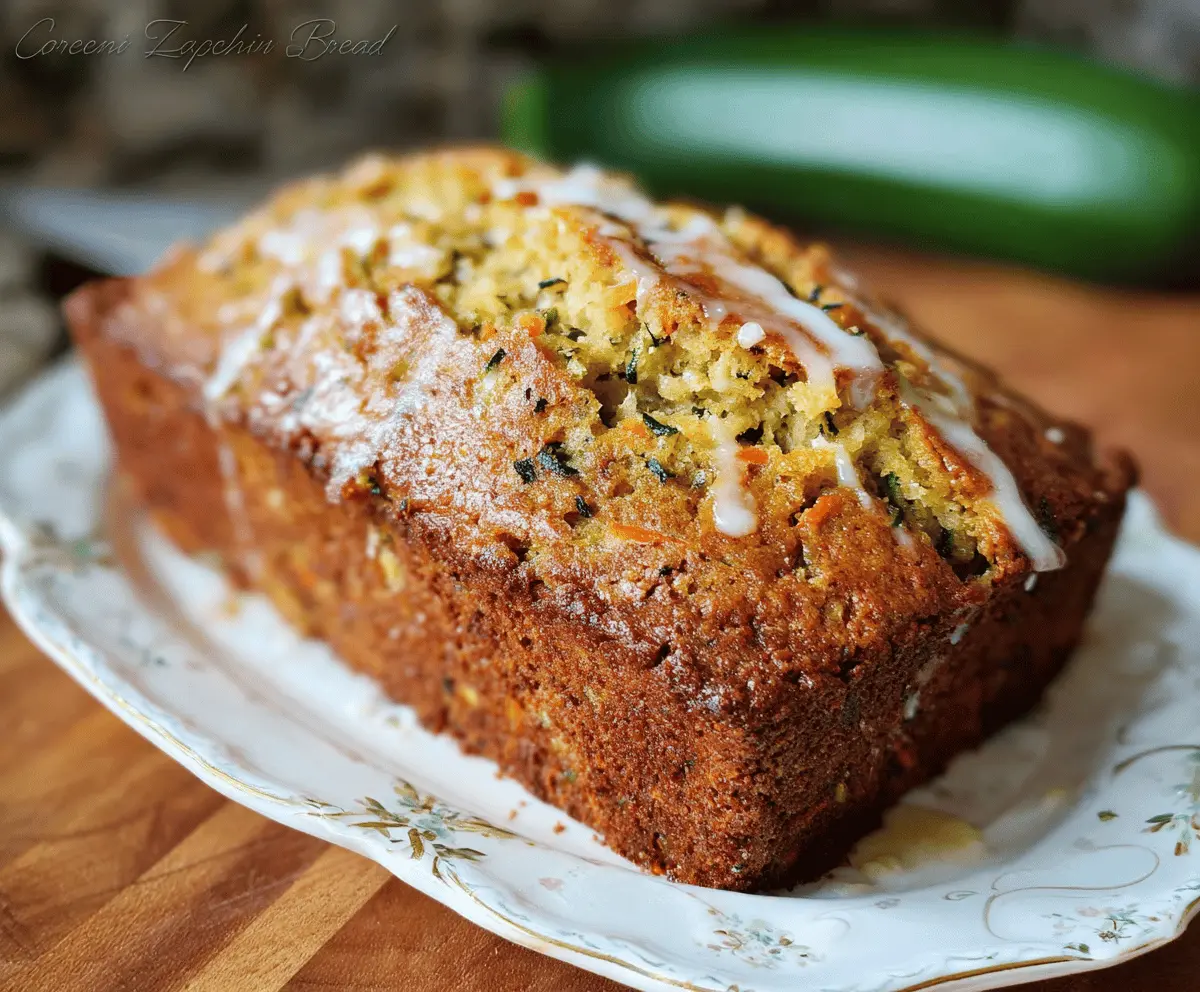Moist Carrot Apple Zucchini Bread Recipe