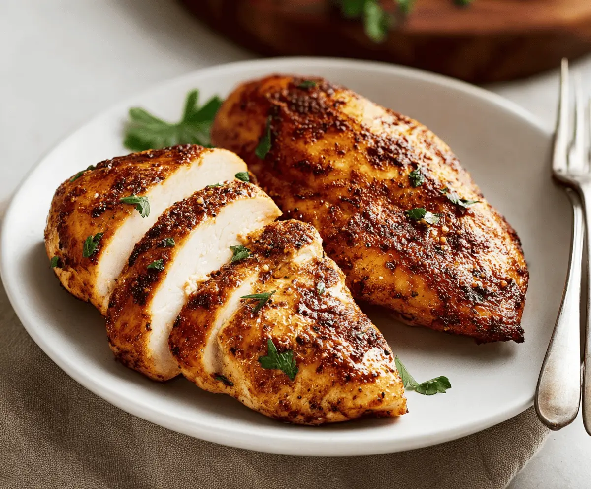 Juicy Air Fryer Chicken Breasts Recipe