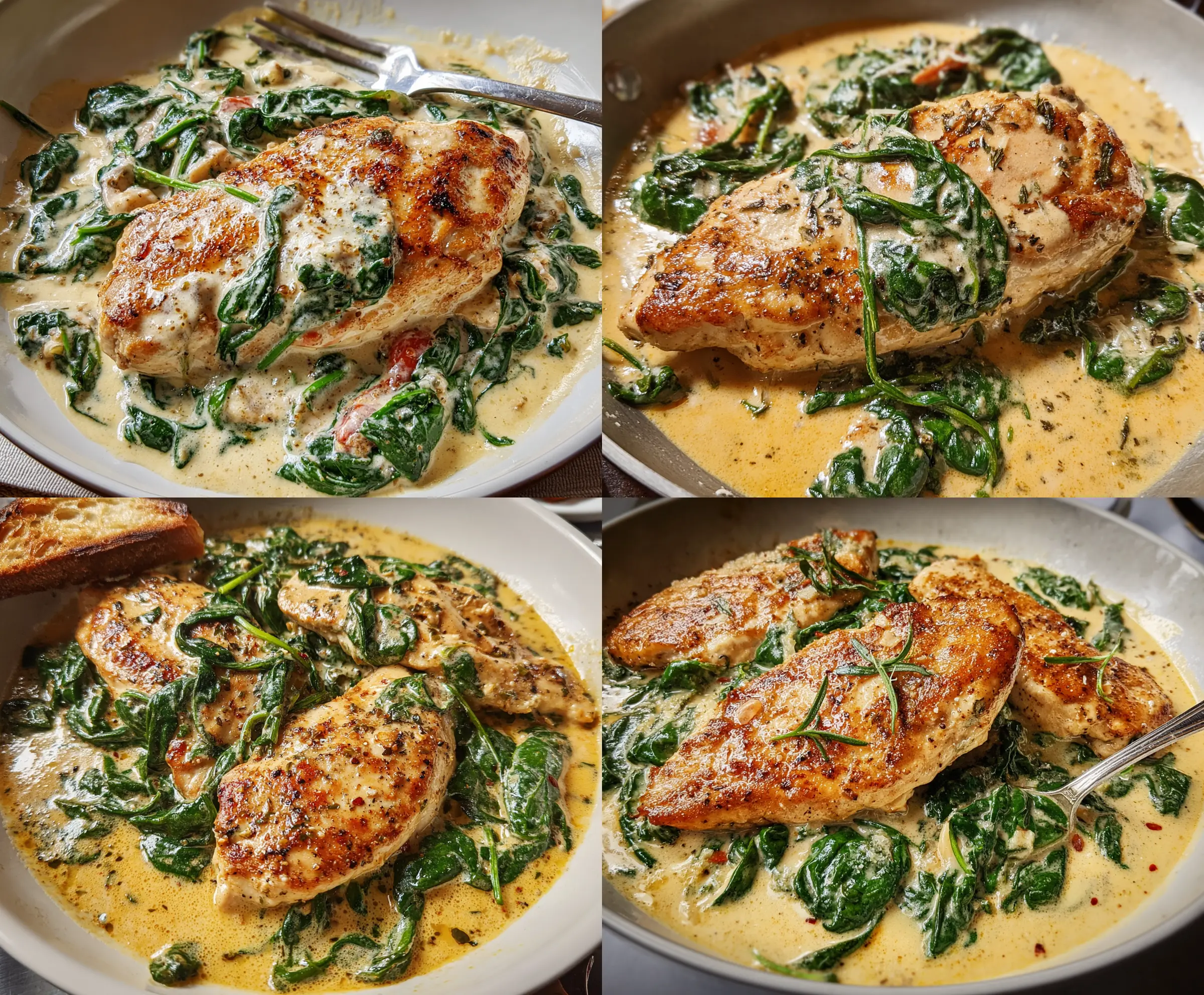Creamy Chicken Florentine Recipe