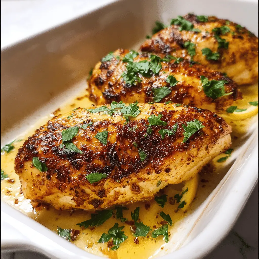 Easy Oven Baked Chicken Breast Recipe