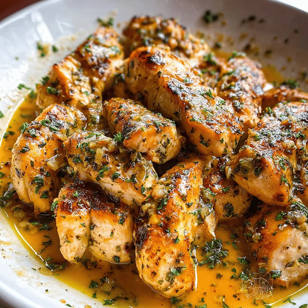 Easy Garlic Butter Chicken Recipe