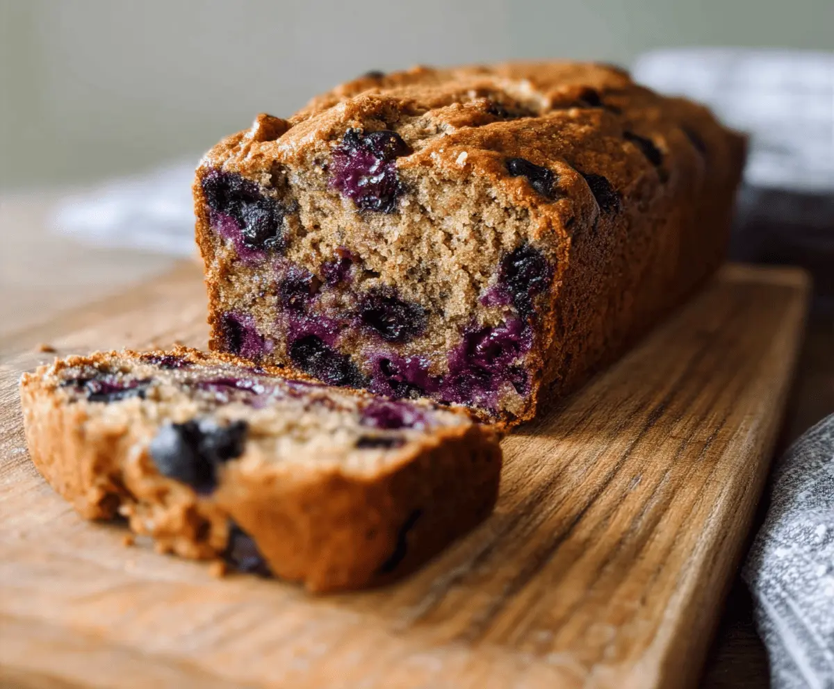 Moist Blueberry Zucchini Bread Recipe