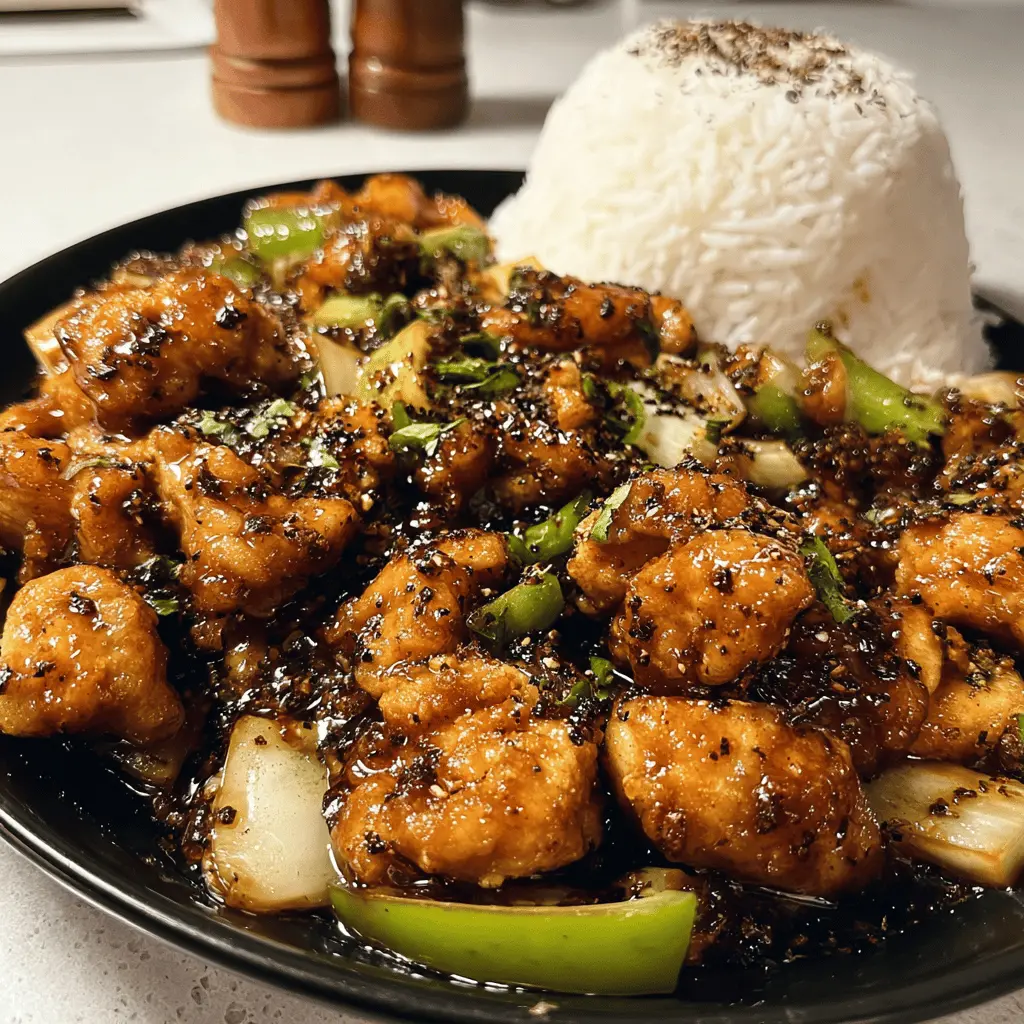 Easy Black Pepper Chicken Recipe for Dinner