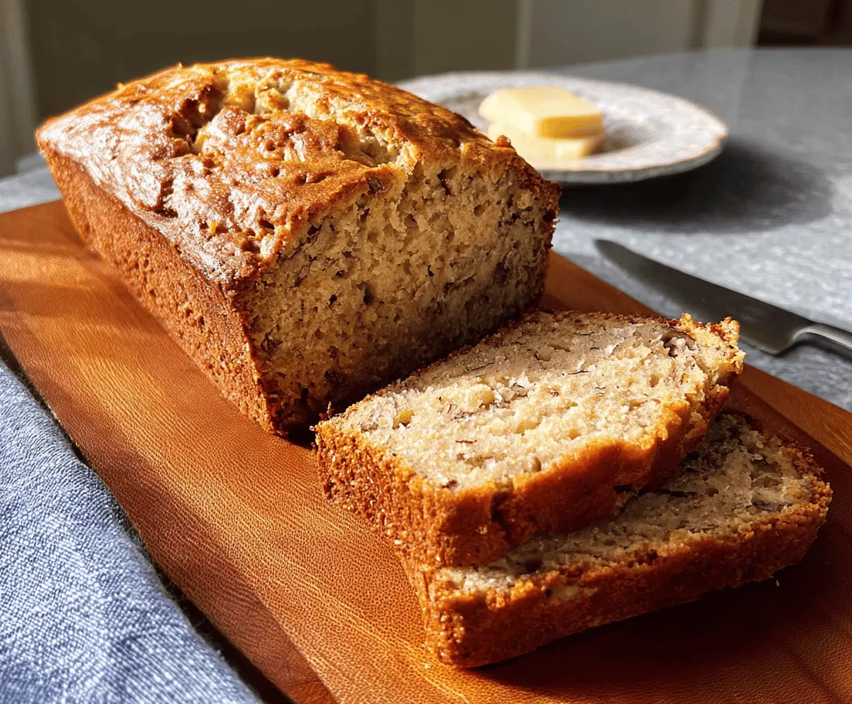 Moist Sour Cream Banana Bread Recipe