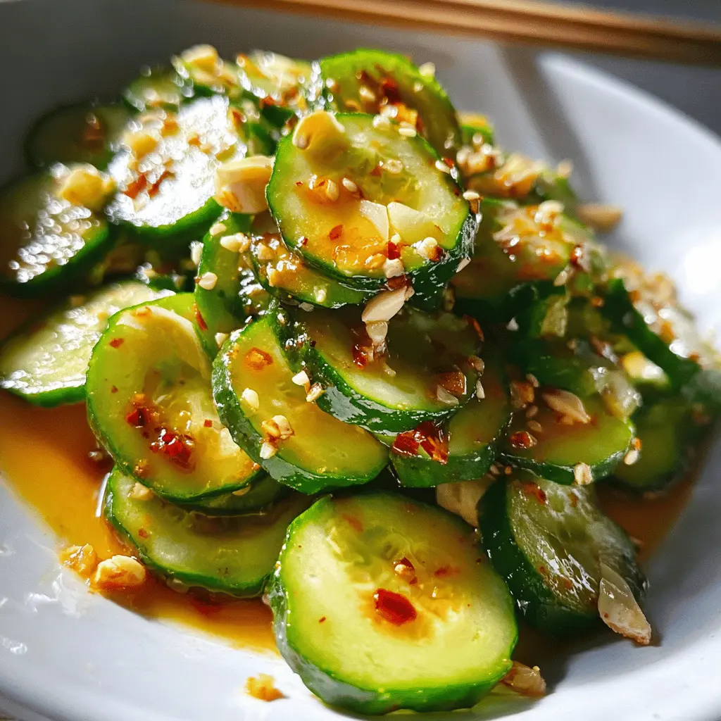 Easy Asian Cucumber Salad Recipe for Summer