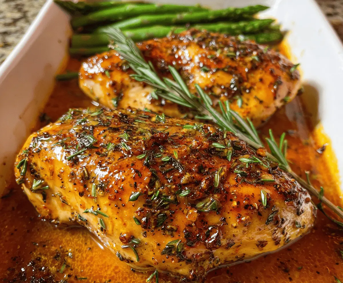 Easy Baked Honey Dijon Chicken Recipe