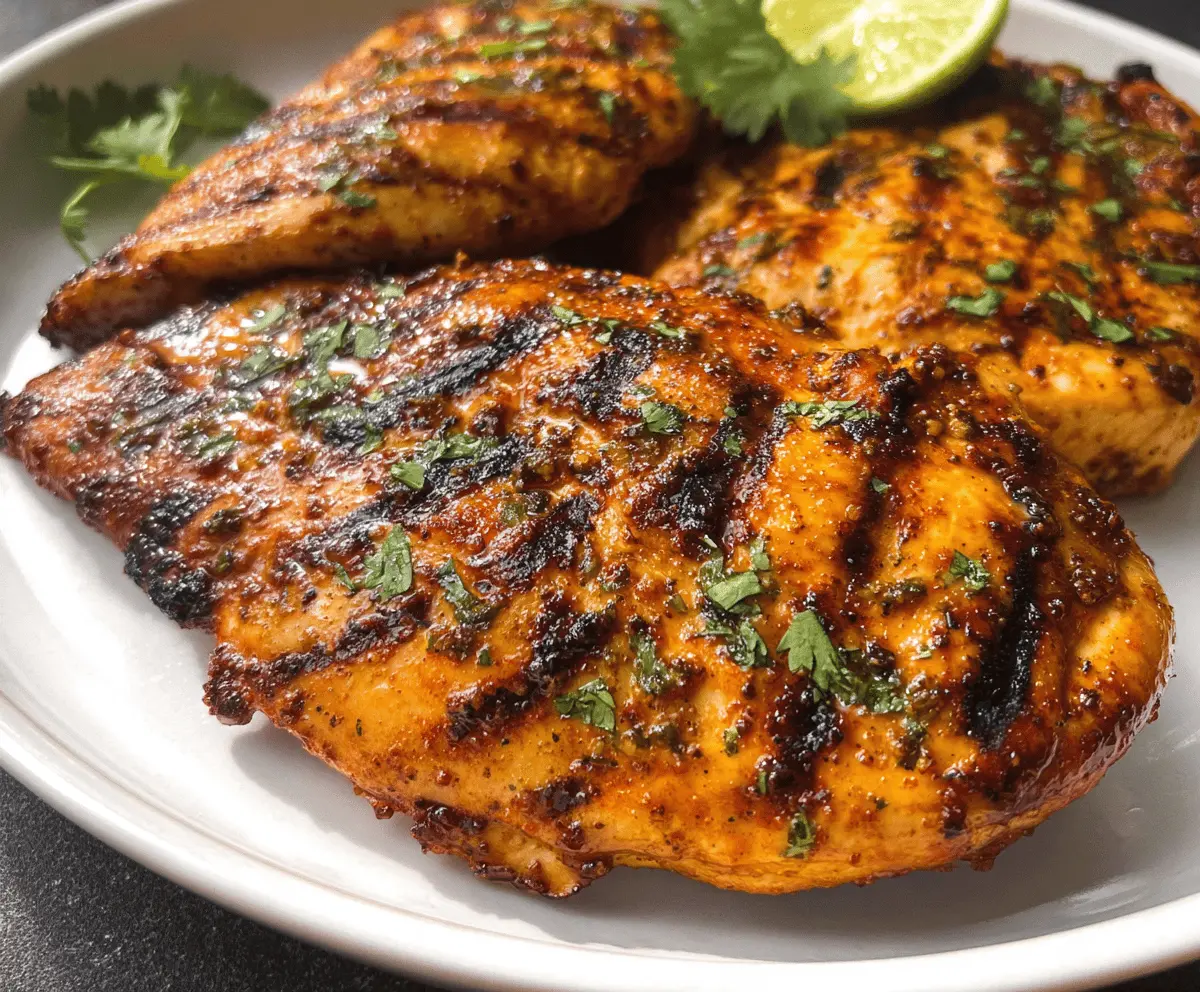 Quick and Easy Mexican Chicken Marinade Recipe