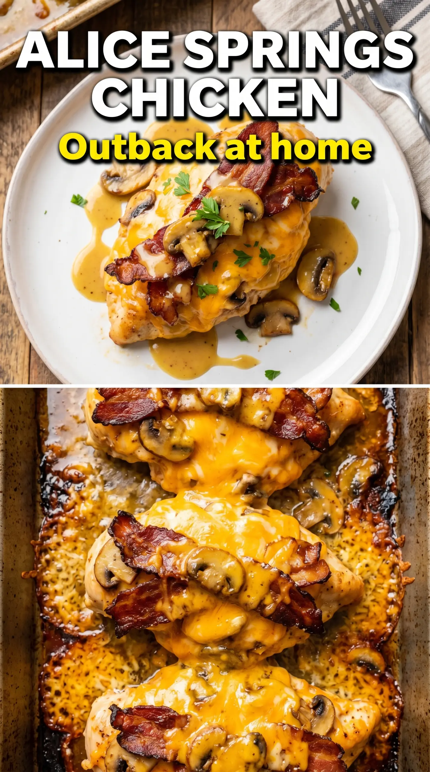 Cooked chicken with sauce