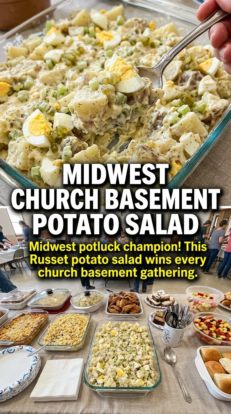 American Russet Potato Salad creamy classic