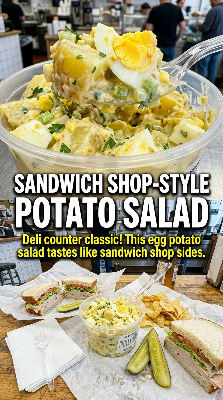 Classic Potato Salad with Eggs creamy potatoes eggs