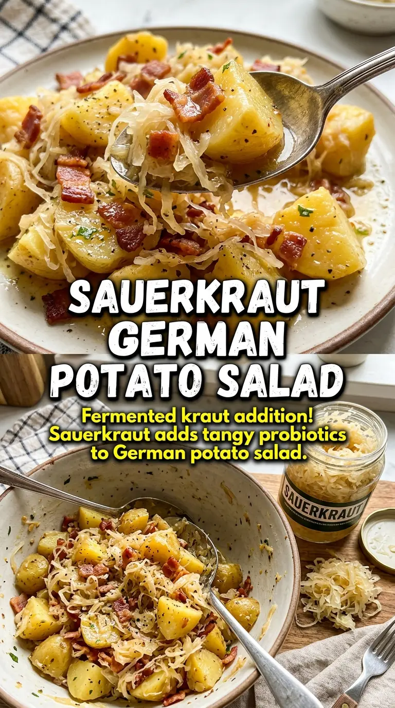 German Potato Salad warm tangy bacon