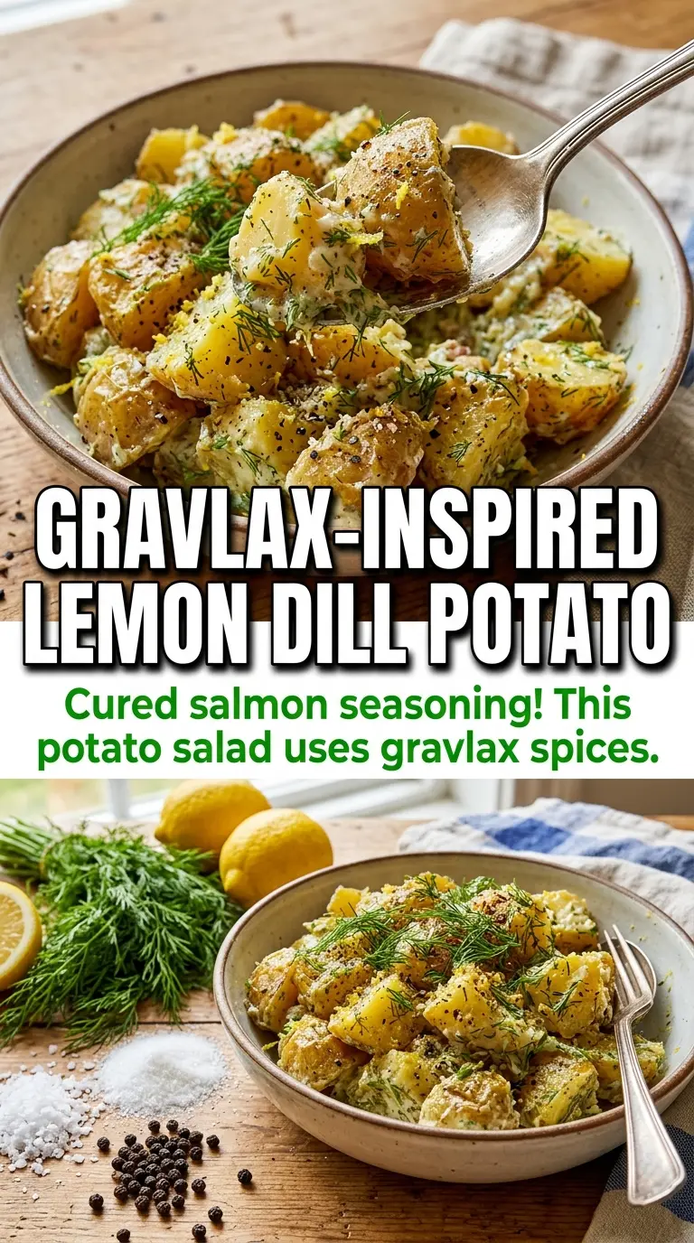 Lemon Dill Potato Salad bright creamy fresh herbs