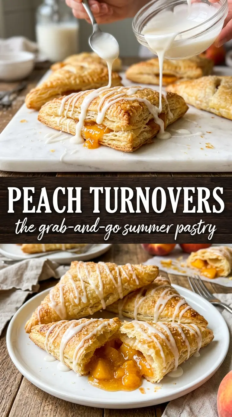 Prepared peach dish ready to serve