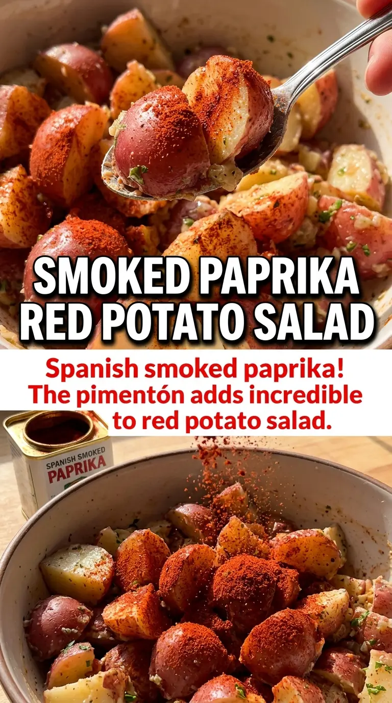 Red Potato Salad creamy skin-on rustic