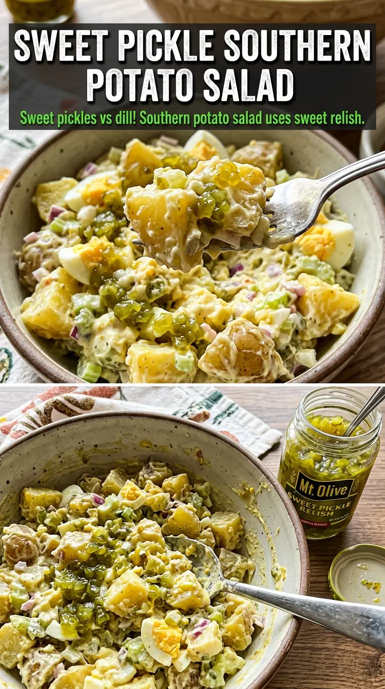 Southern potato salad creamy tangy eggy