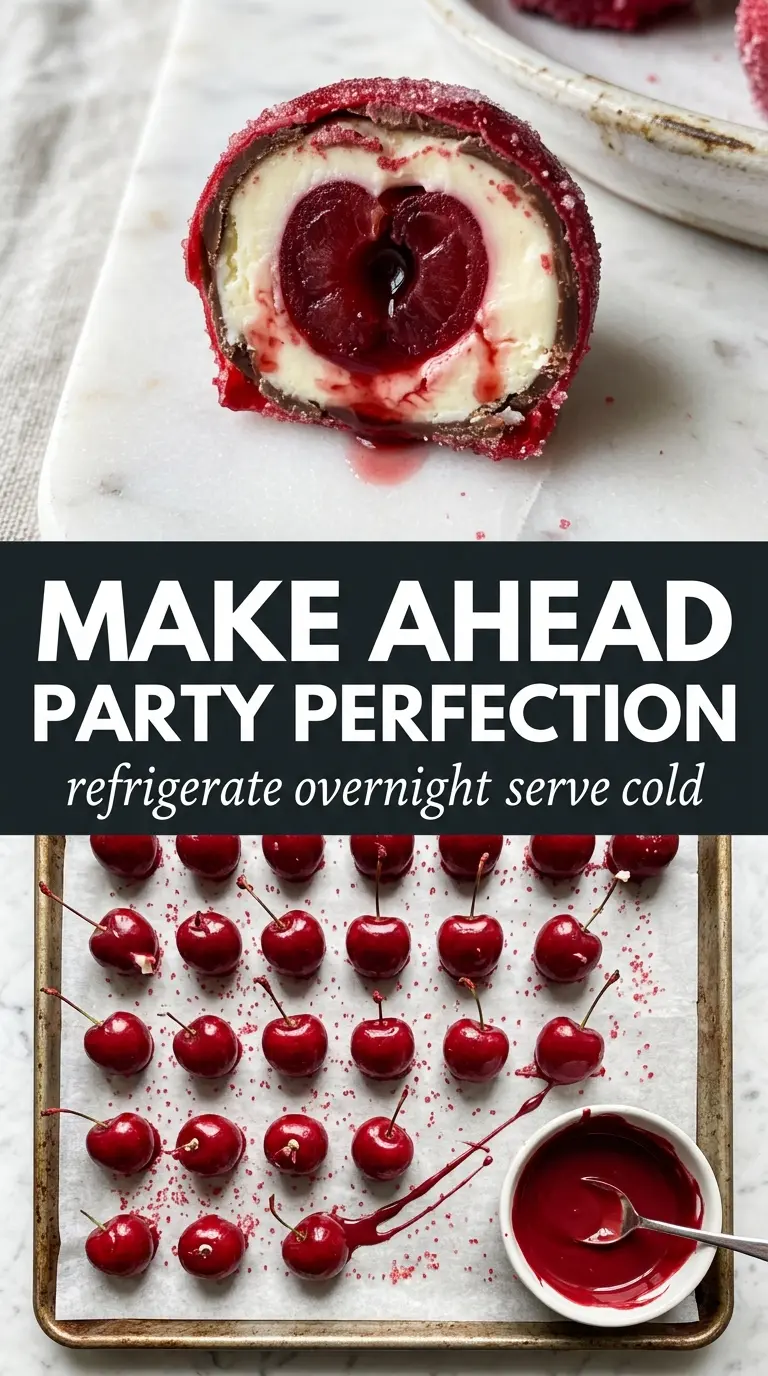 Boozy Cherry Bombs glossy bourbon-soaked cherries